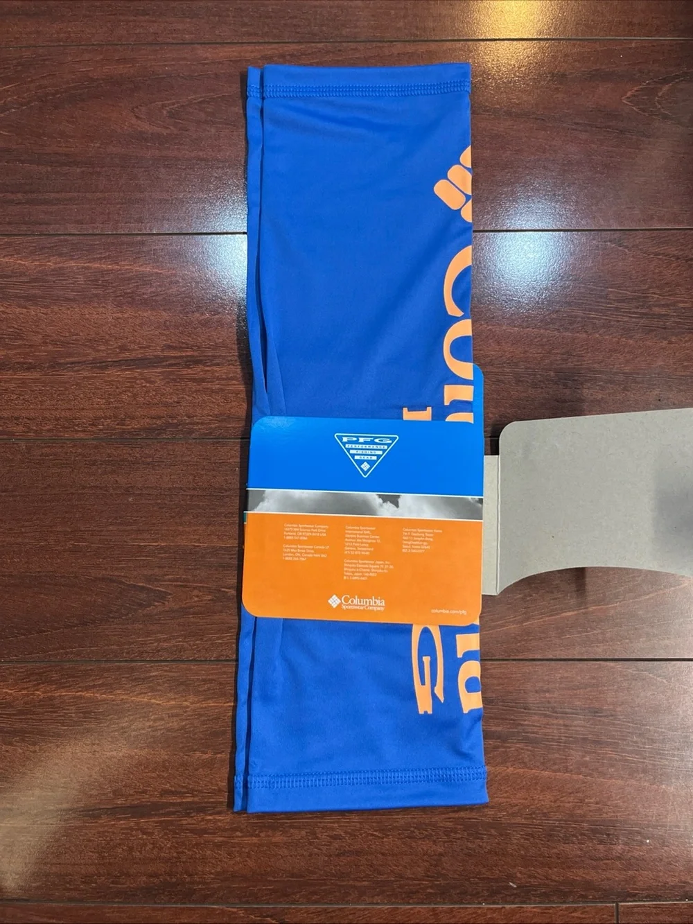 Columbia Terminal Tackle Neck Gaiter II L/XL Blue UPF 50 Sun Protection PFG New
